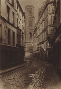 Die Rue du Vieux-Colombier von (after) French Photographer