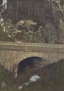 Die Höllenbrücke (Farbfoto)
