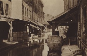 Die Gerbereien am Ufer der Bievre