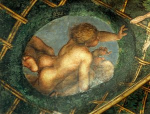 Ovate mit Putten (Detail) von (c.1489 1534) Correggio