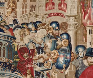 Der Trojanische Krieg: Die Zerstörung von Troja, ca. 1470