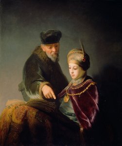 Ein junger Gelehrter und sein Tutor, ca. 1629-30 von studio of Rembrandt Harmensz. van Rijn