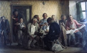 Чаепитие картина васнецова