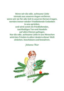 Der Schutzengel für den Weltfrieden