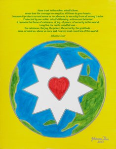 Der Stern der edlen, achtsamen Liebe für alle Menschen dieser Welt von Johanna Thier