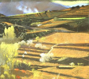 Blauer Rauch von Simon Fletcher
