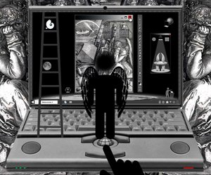 Melancholia II (aus der Serie: Windows) von Alexander Eibach