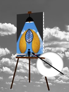 Die Malkunst (I) von Alexander Eibach