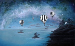 Nachtflug von Elzbieta Goszczycka