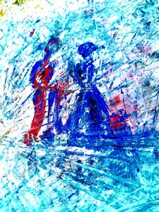 Skitour von Margareta Uliarte