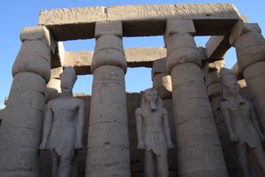 Luxor-Tempel, antike ägyptische Architektur in Luxor von Albert Mansour