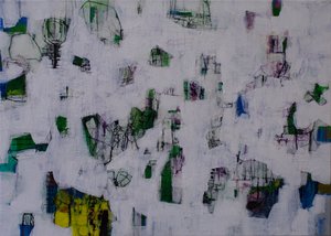 White Abstraction 2 von OBOSHI