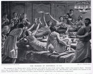 Der Mord an Sertorius 72 v. Chr. von A.C. Weatherstone