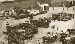 Das 2. Bataillon des Royal Sussex Regiments, Belfast, Irland