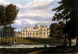 Chiswick House, graviert von Robert Havell und Sohn