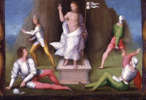 Die Auferstehung (Detail) von A.  Piccinelli