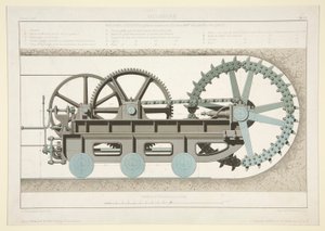 Studie einer Tunnelmaschine