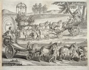 Der Wagen des Apollo, 1764 von A. J. De Fehrt