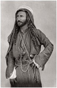 Ein Beduine der Wüste, Irak, 1925 von A. Kerim