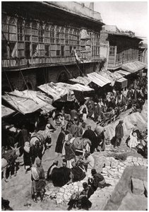 Der Scheich Gazal Markt in Ashar, Basra, Irak, 1925