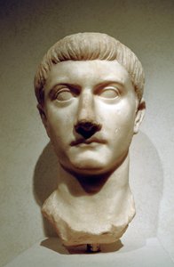 Kopf des römischen Kaisers Tiberius von A. Lorenzini