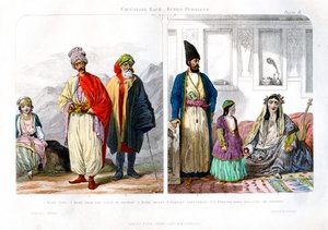 Kaukasische Rasse, Kurden und Perser von A. Portier