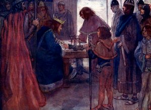Die Große Charta wurde mit dem Siegel des Königs versehen, 1215
