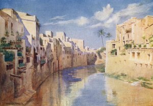 Orihuela am Fluss Segura