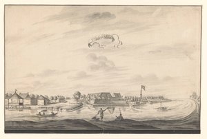 Ansicht von Tegal von A. de Nelly (possibly)