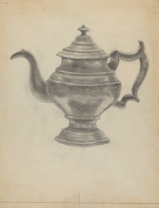 Zinnteekanne von Aaron Dermansky