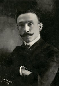 Porträt des französischen Künstlers Leon Lerand