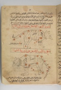 Kitab suwar al-kawakib al-thabita Buch der Bilder der Fixsterne von Abd al Rahman al Sufi