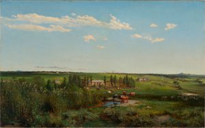 "Das Anwesen von Mount Fyans in Australien" von Abraham Louis Buvelot