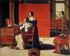 Die fünf Sinne: Der Blick von Abraham (after) Bosse