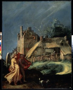 Der junge Tobias und der Engel von Abraham Bloemaert