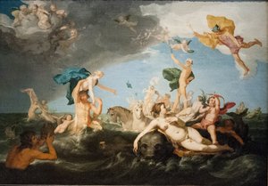 Triumphzug des Neptun von Abraham Bloemaert