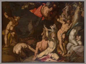 Die Sintflut von Abraham Bloemaert