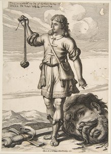 David mit dem Kopf von Goliath, 1651