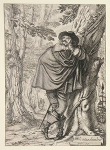 James Howell, Frontispiz zu seiner Dendrologie ou le Forest de Dordonne von Abraham Bosse