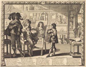 Der edle Maler von Abraham Bosse