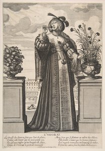 Geruch, 1635-38 von Abraham Bosse