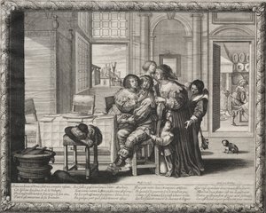 Der verlorene Sohn: Ausschweifendes Leben, 1635