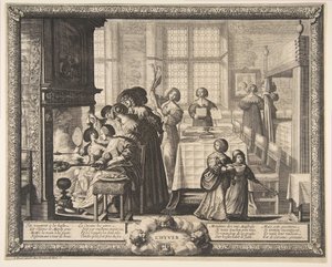 Winter, ca. 1637 von Abraham Bosse