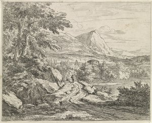 Weg entlang der Felsen
Landschaften (Serientitel)