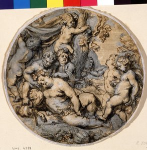 Schlafender Bacchus von Abraham Jansz. van Diepenbeeck