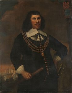 Pieter Florisz (ca. 1605-58), Vizeadmiral des Nordbezirks