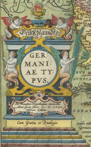 Kartusche mit integrierten Skalen, 1608