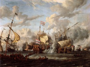 Die Seeschlacht bei Texel