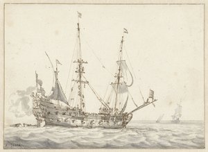 Holländisches Kriegsschiff