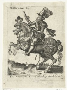 Niederländischer Reiter-Kommandant von Abraham de Bruyn (attributed to)